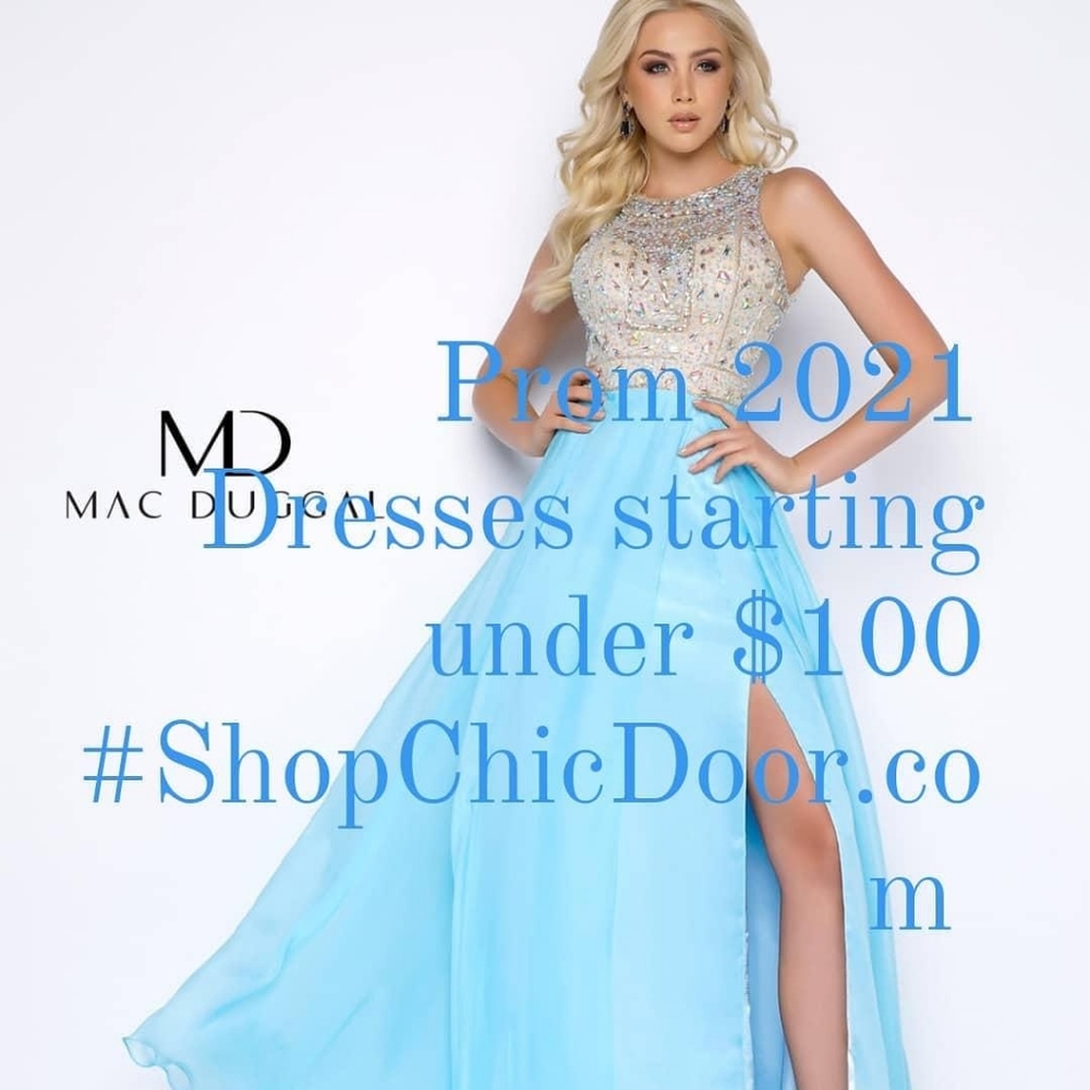 Designer Prom dress in Mint